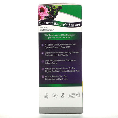 Nature's Answer Sambucus Black Elder Berry Extract (A/F) - Immune Support, 120 ml.