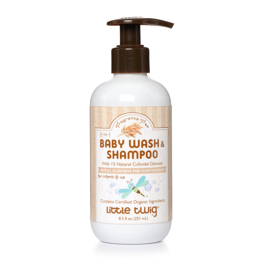 Little Twig Baby Wash & Shampoo - Colloidal Oat, 251ml.