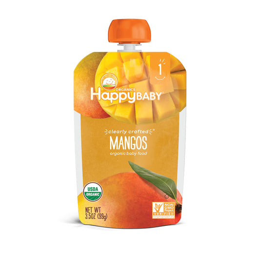 Happy Family Happy Baby Stage 1 Clearly Crafted - Mango, 99 g.