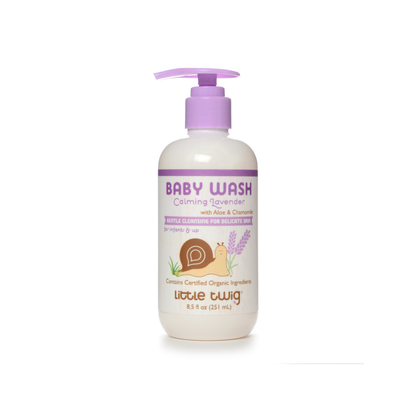 Little Twig Bath Time Gift Bag Set - Lavender Bubble Bath.