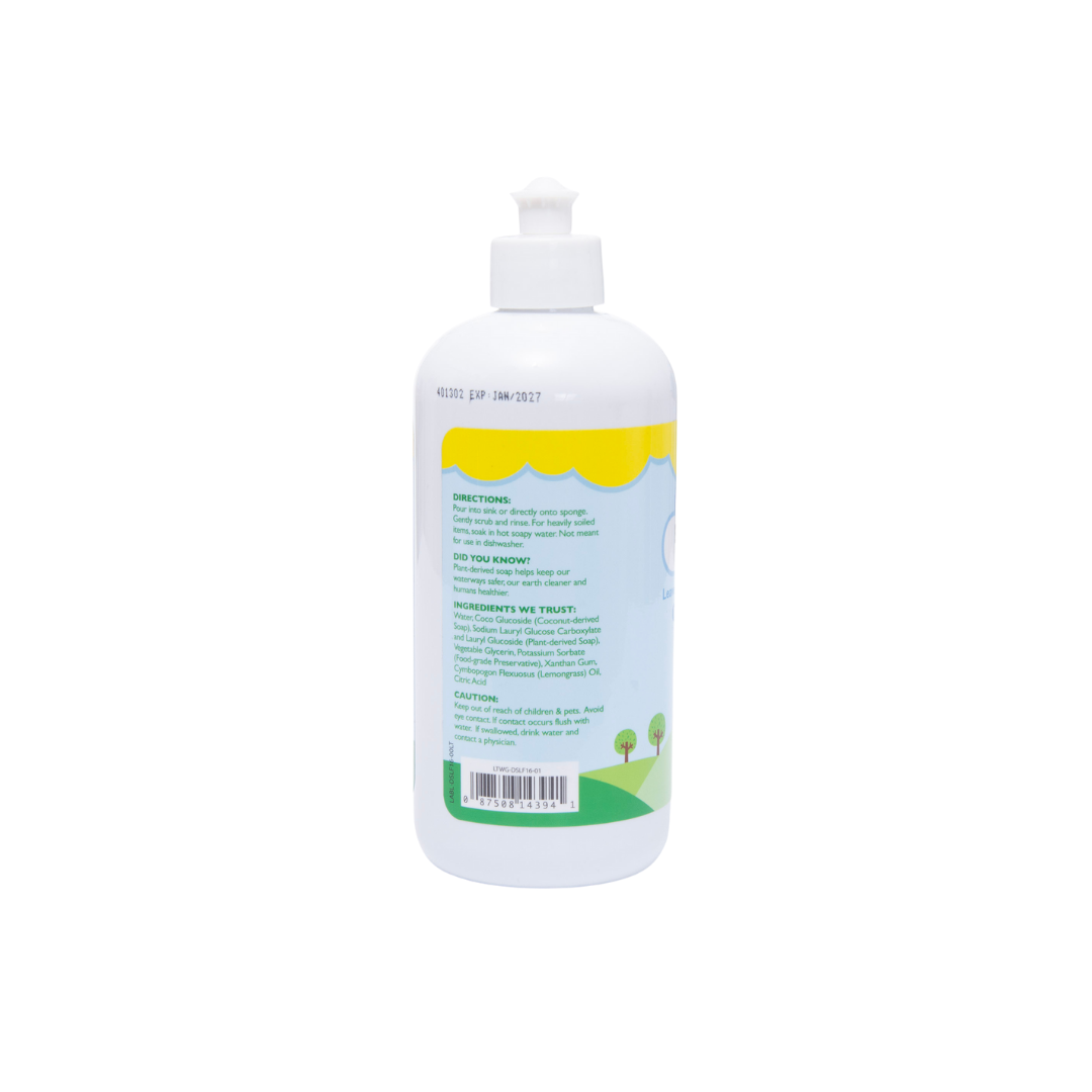 Little Twig Dish Soap & Bottle Wash - Lemon Fresh, 473ml.