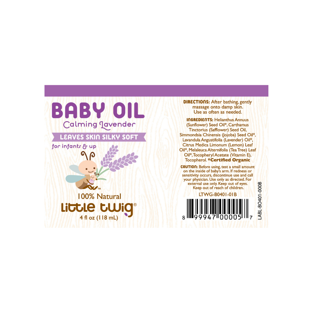 Little Twig Baby Oil, 118ml.