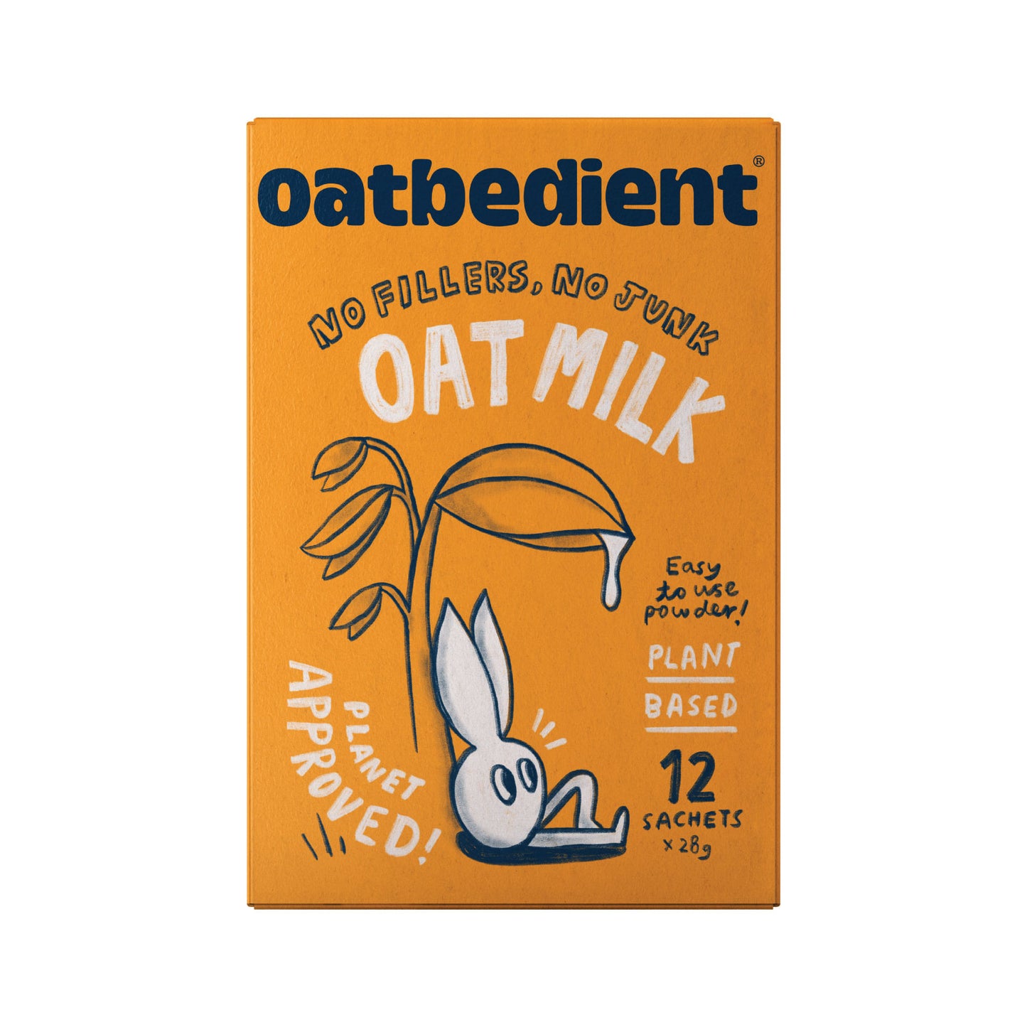 Oatbedient Oat Milk, 28g x 12s.