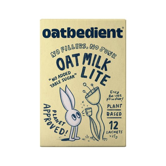 Oatbedient Oat Milk Lite, 25g x 12s.