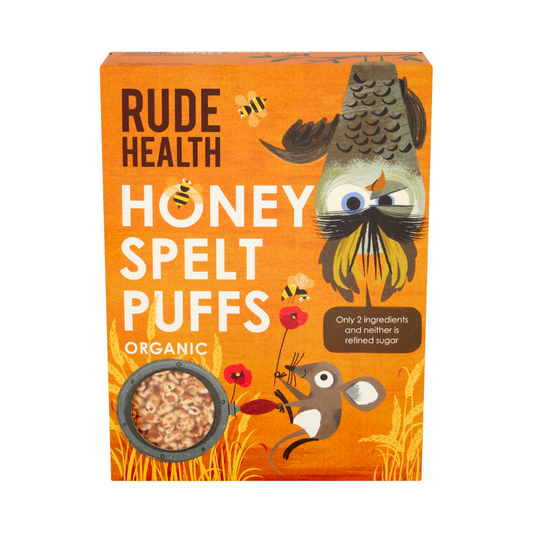 Rude Health Organic Honey Spelt Puffs, 175g