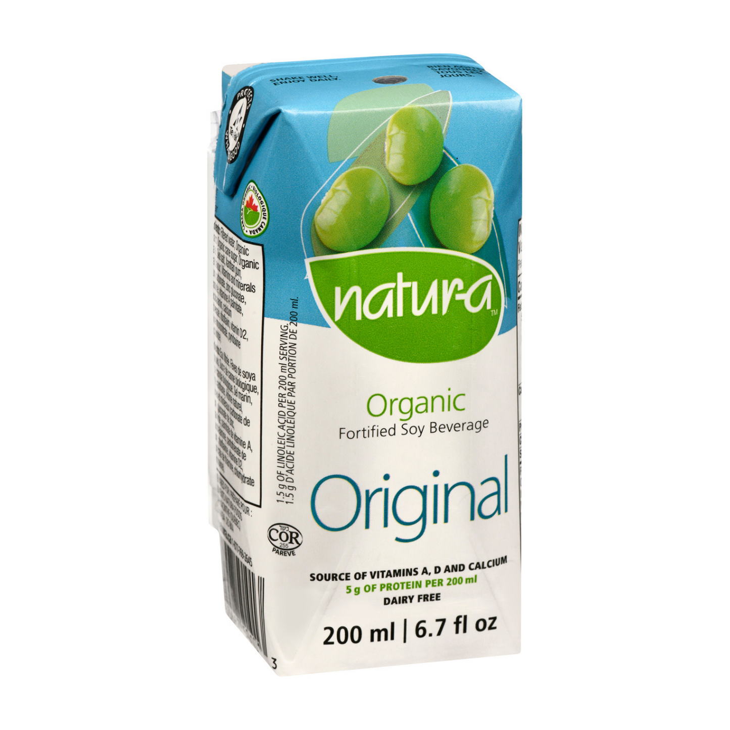 [Case of 24] Natur-a Enriched Soy Beverage - Original (Organic), 200 ml.