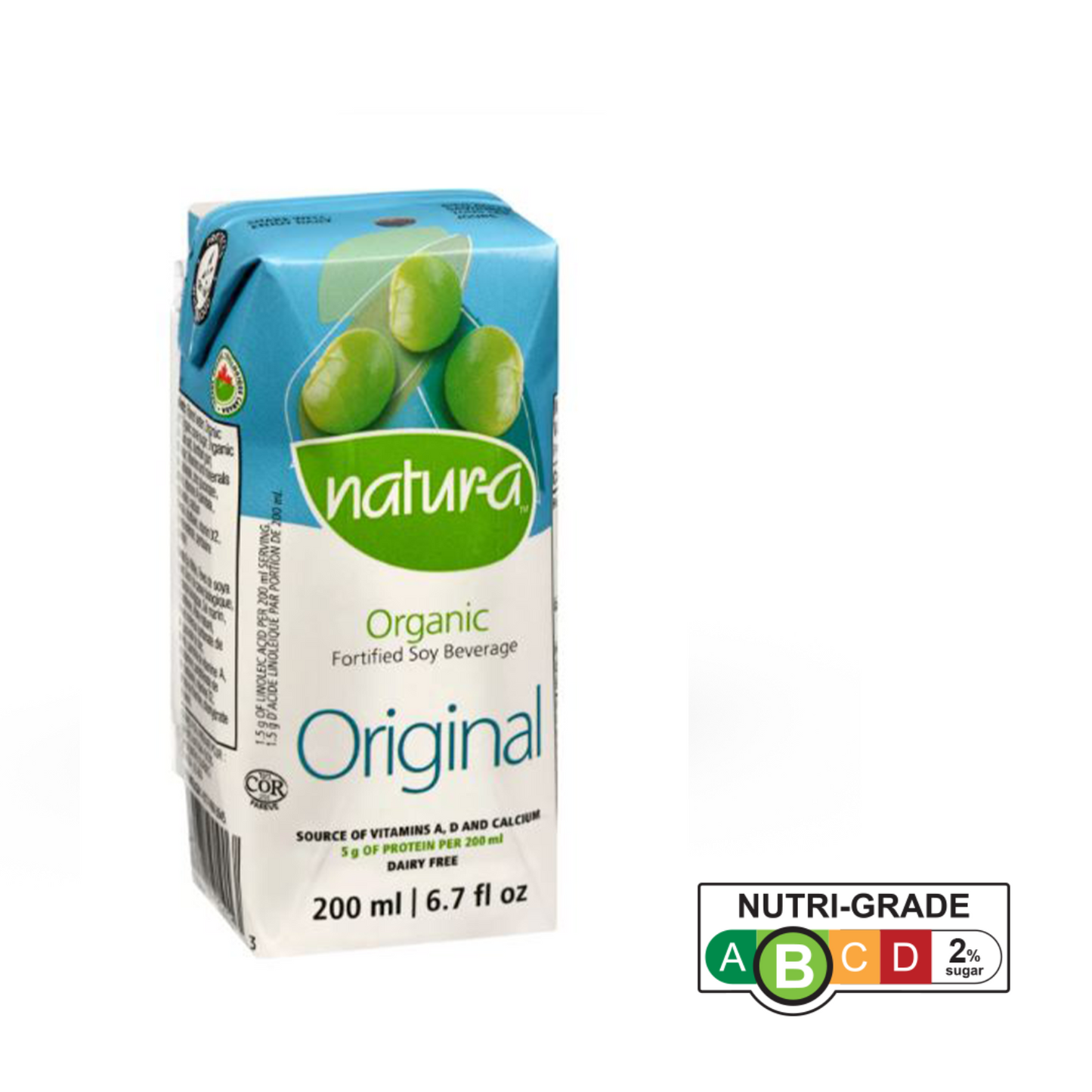 [Case of 24] Natur-a Enriched Soy Beverage - Original (Organic), 200 ml.