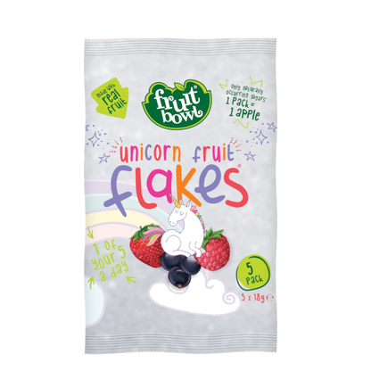 Fruit Bowl Fruit Flakes- Unicorn Flakes 5 x 18g