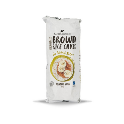 Ceres Organic Brown Rice Cakes - No Added Salt